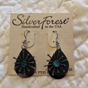 NWT Silver Forest Earrings